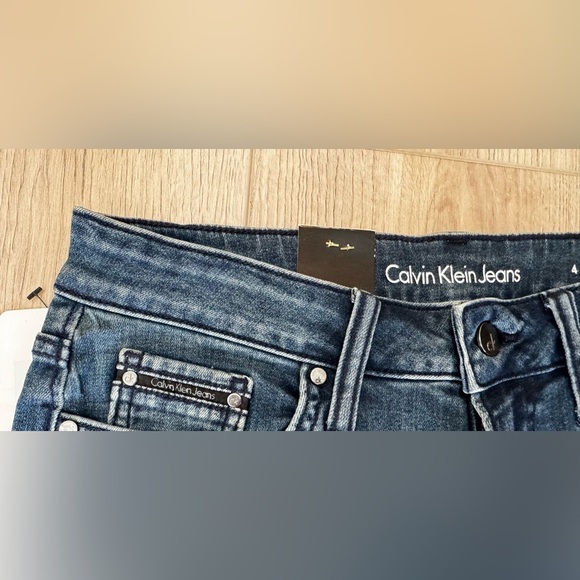 Calvin Klein Denim Bermuda Shorts - Picture 5 of 8